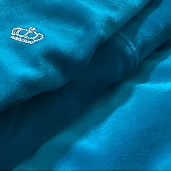 Juicy Couture • Turquoise Velour Tracksuit • 3X - Picture 5 of 9